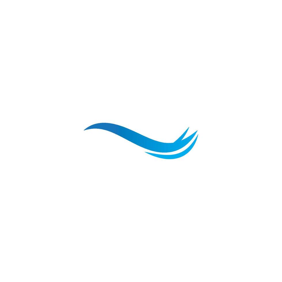 Water Wave icon vector illustration design template
