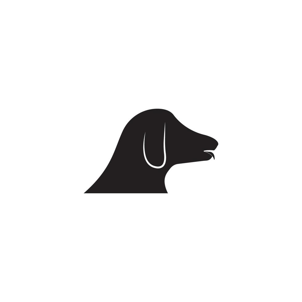 Dog icon vector illustration design template