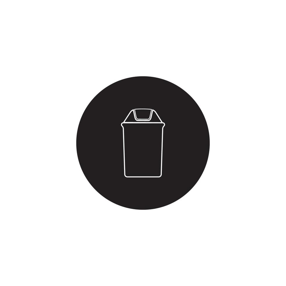 Trash Can icon vector