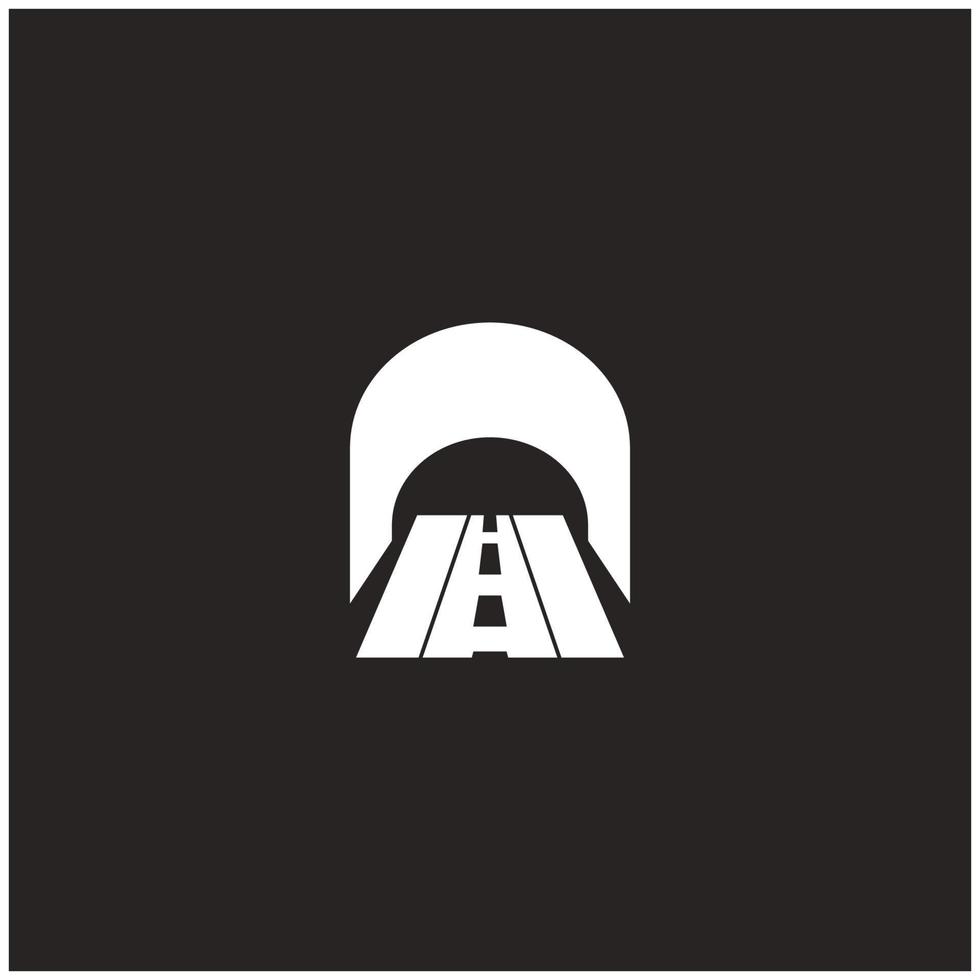 Tunnel icon  vector illustration template design