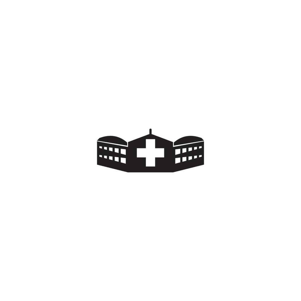 medical hospital icon vector