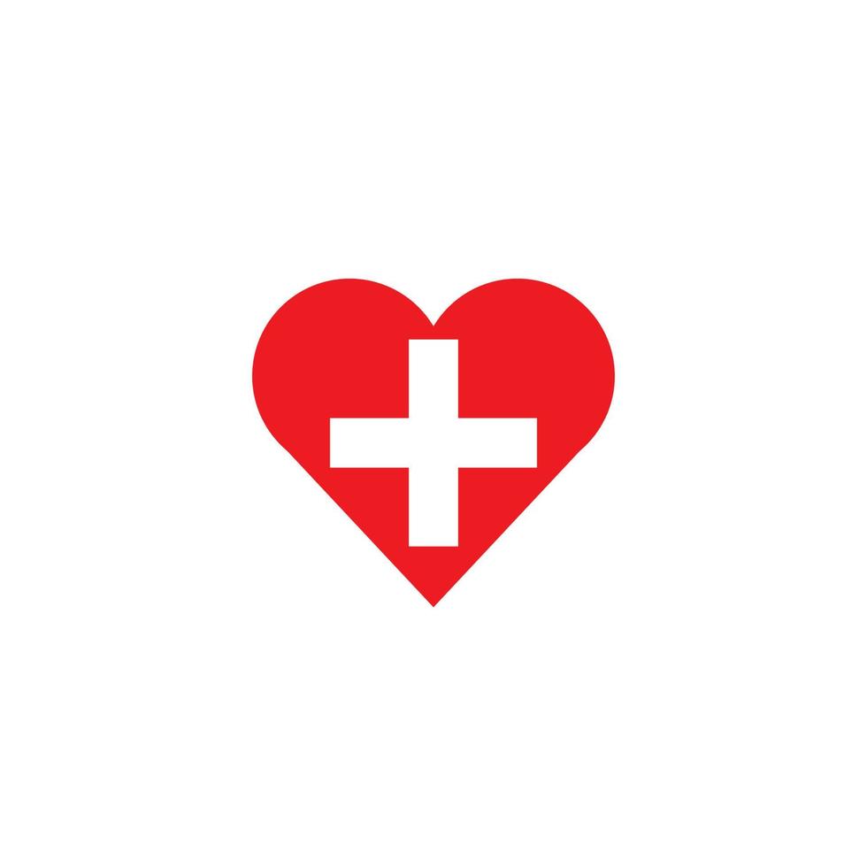 medical cross logo vector