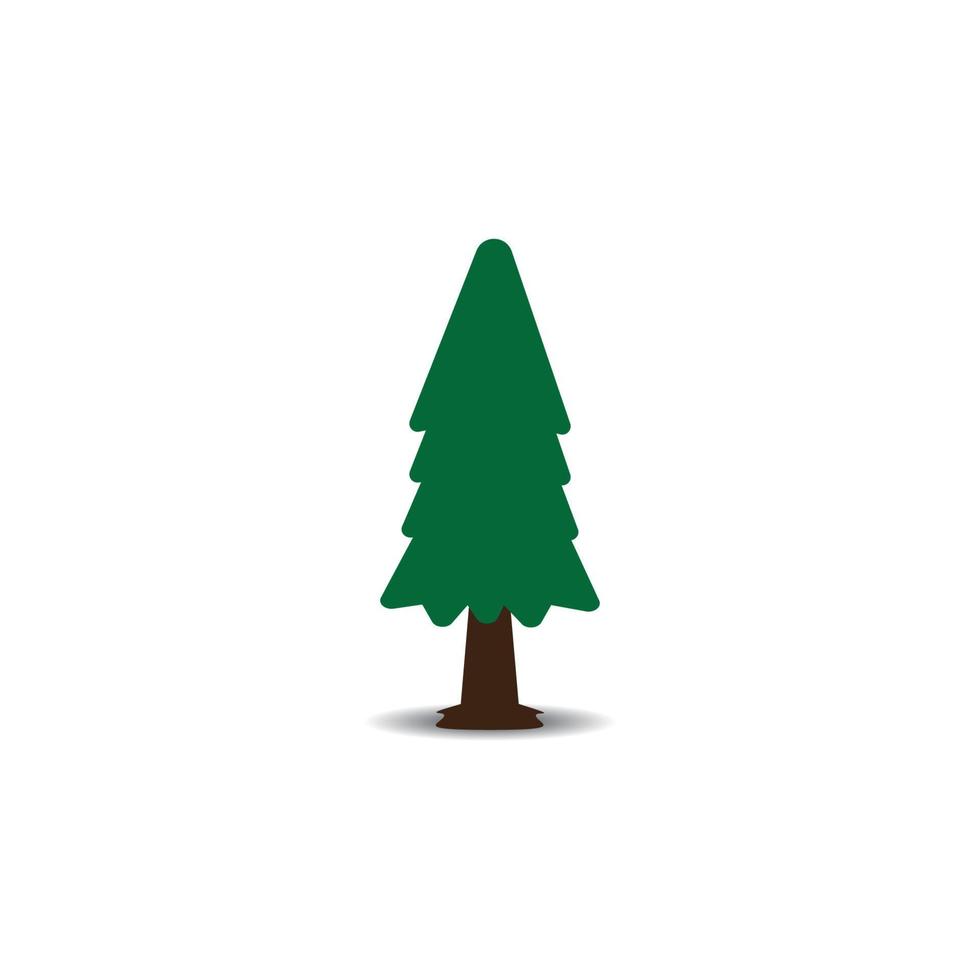 Spruce icon vector illustration design template