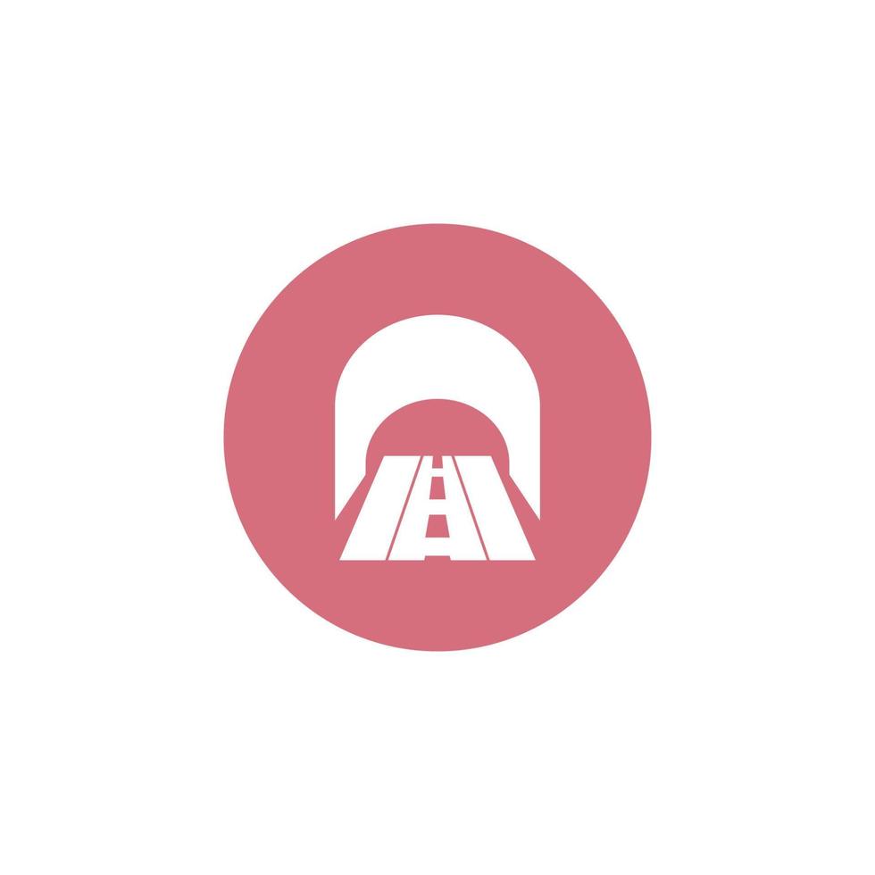 Tunnel icon  vector illustration template design