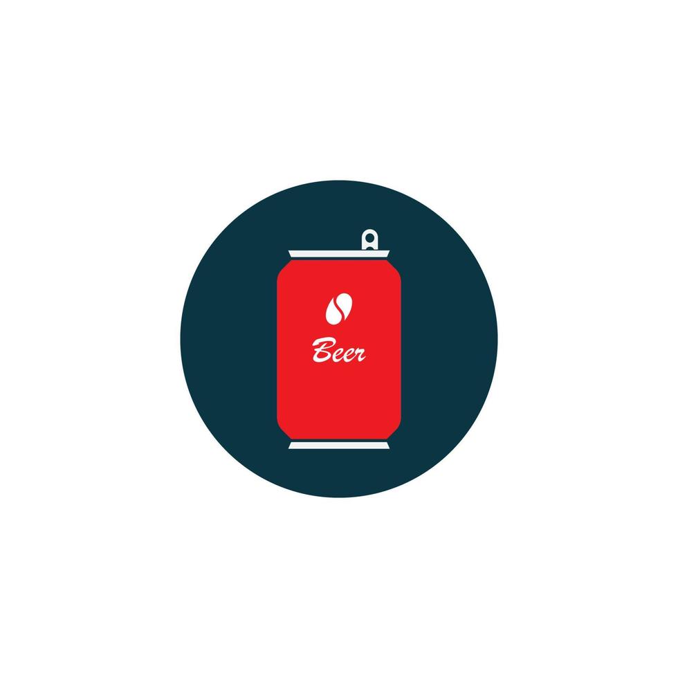 Drink can icon  vector illustration template design