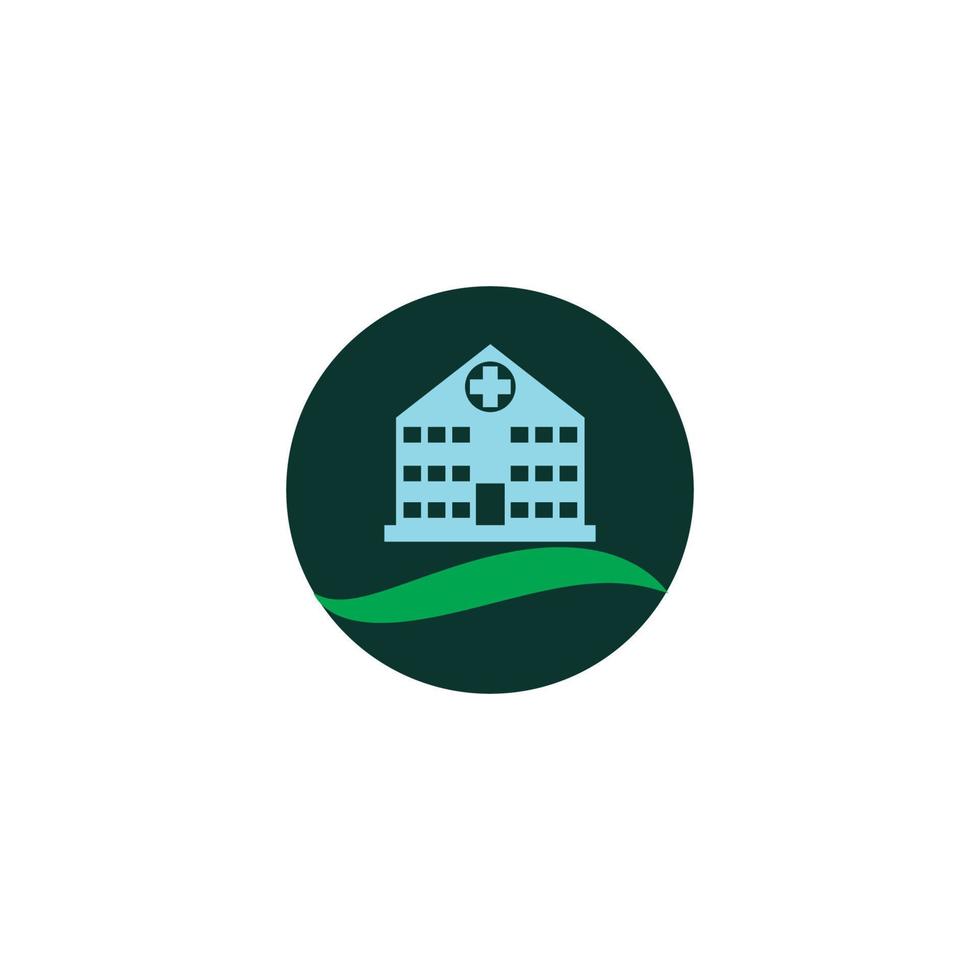 medical hospital icon vector