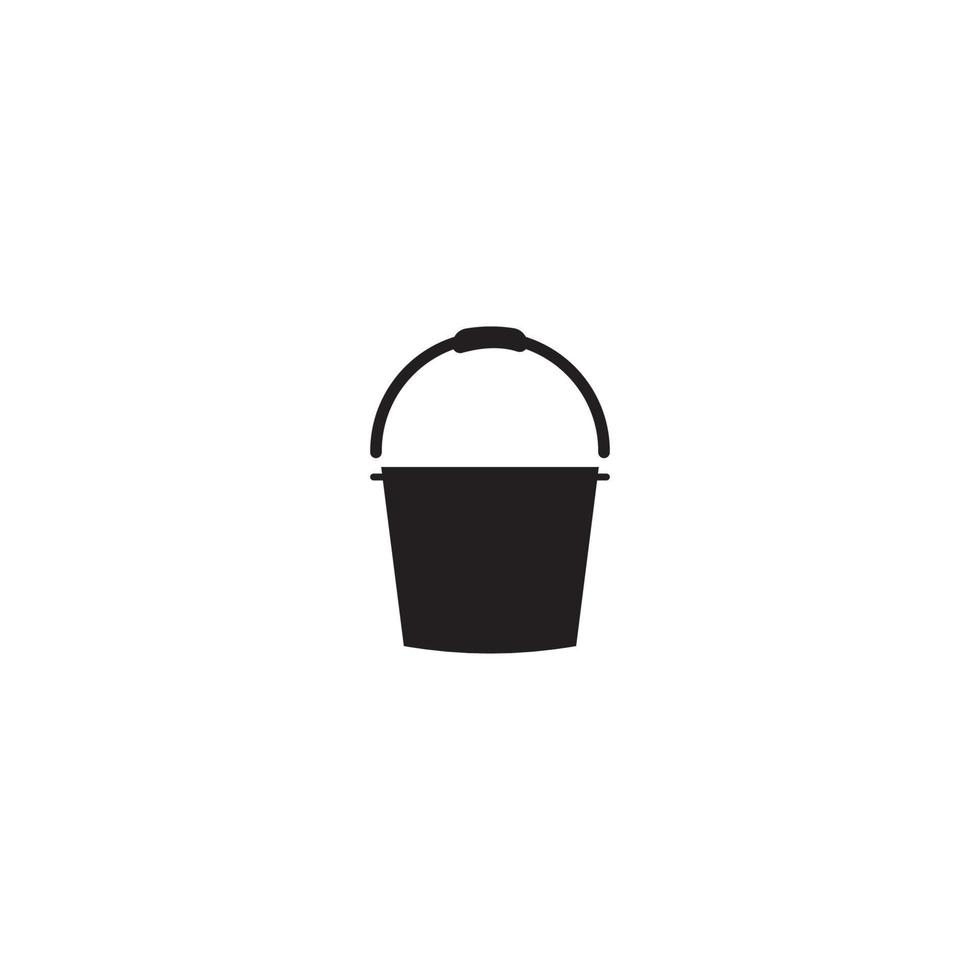 Bucket icon  vector illustration design template.