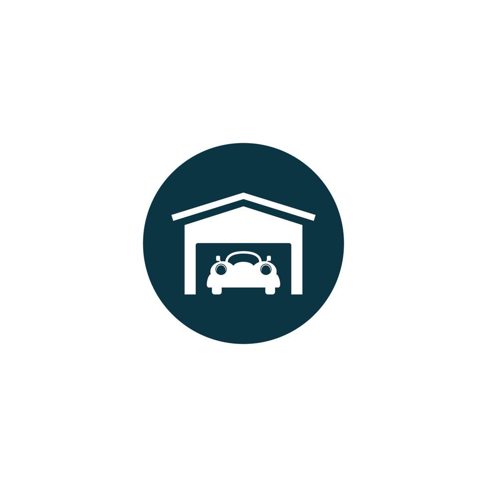 Garage icon  vector illustration template design