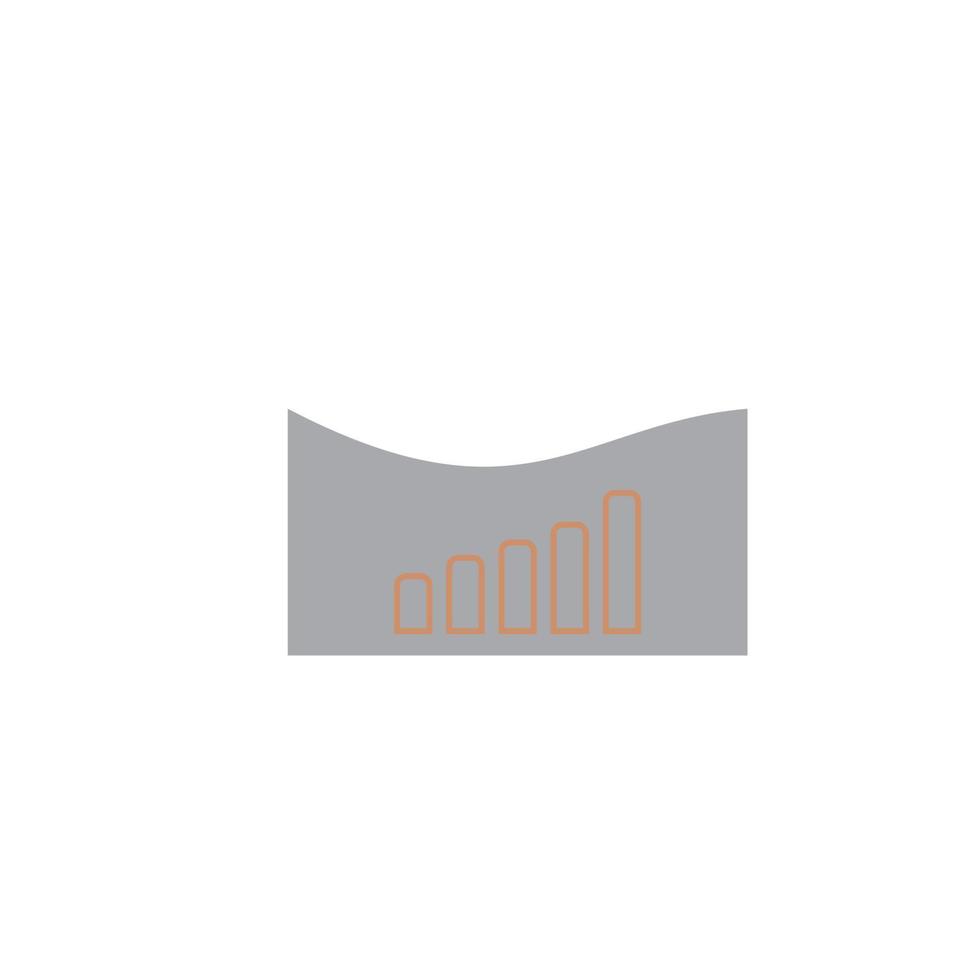 volume bar icon vector illustration design template.