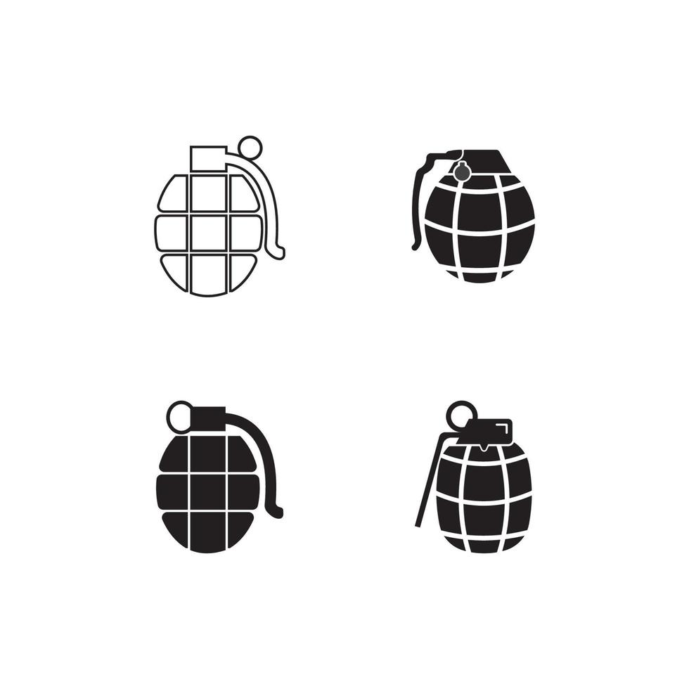 Grenade icon vector illustration design template