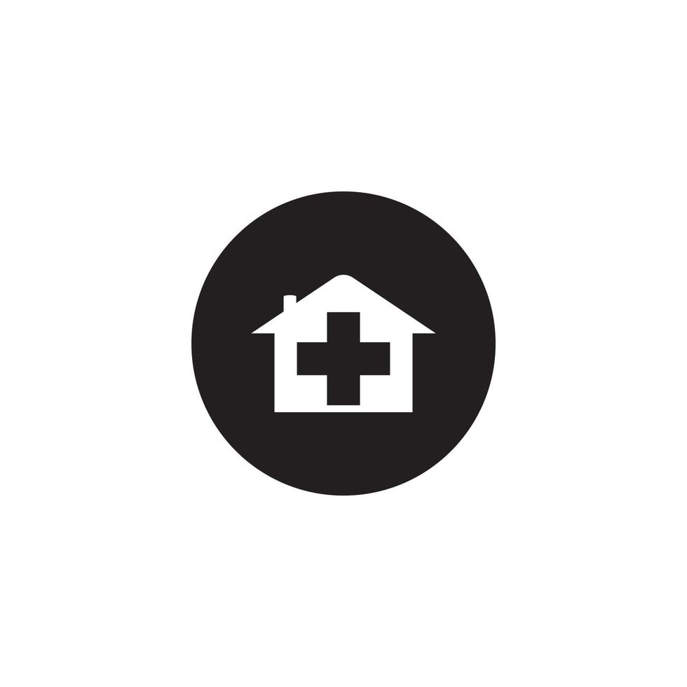 medical hospital icon vector