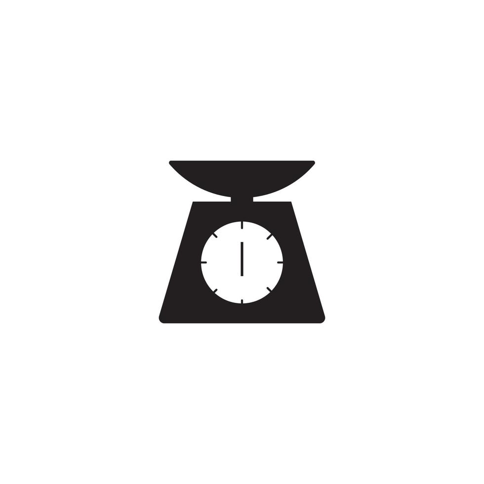 Weight scale icon  vector illustration template design