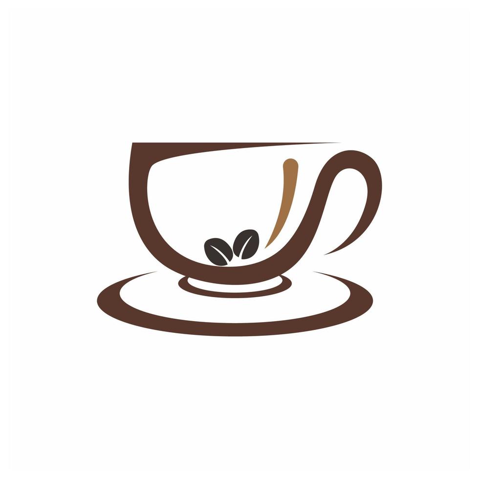 elegant coffee cup vector design