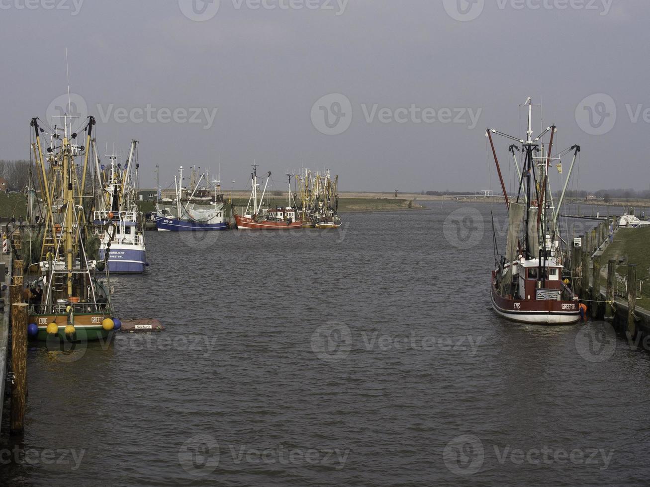 greetsiel at the german north sea photo