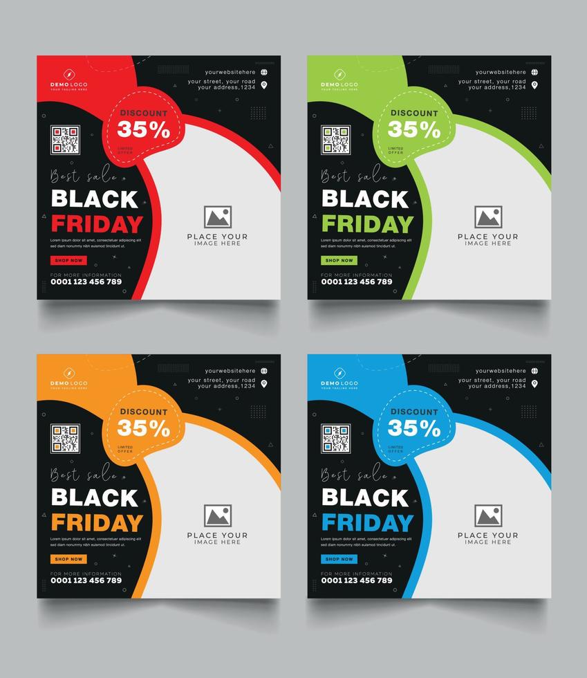 Social media post design. you can use this banner for social media posts. Especially every kind of  discount post vector