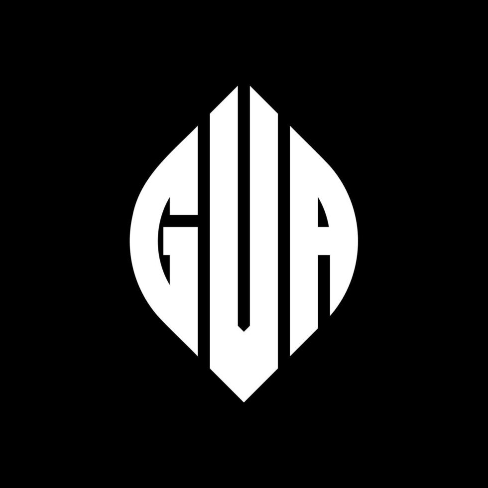 Diseño de logotipo de letra de círculo gva con forma de círculo y elipse. gva elipse letras con estilo tipográfico. las tres iniciales forman un logo circular. vector de marca de letra de monograma abstracto del emblema del círculo gva.