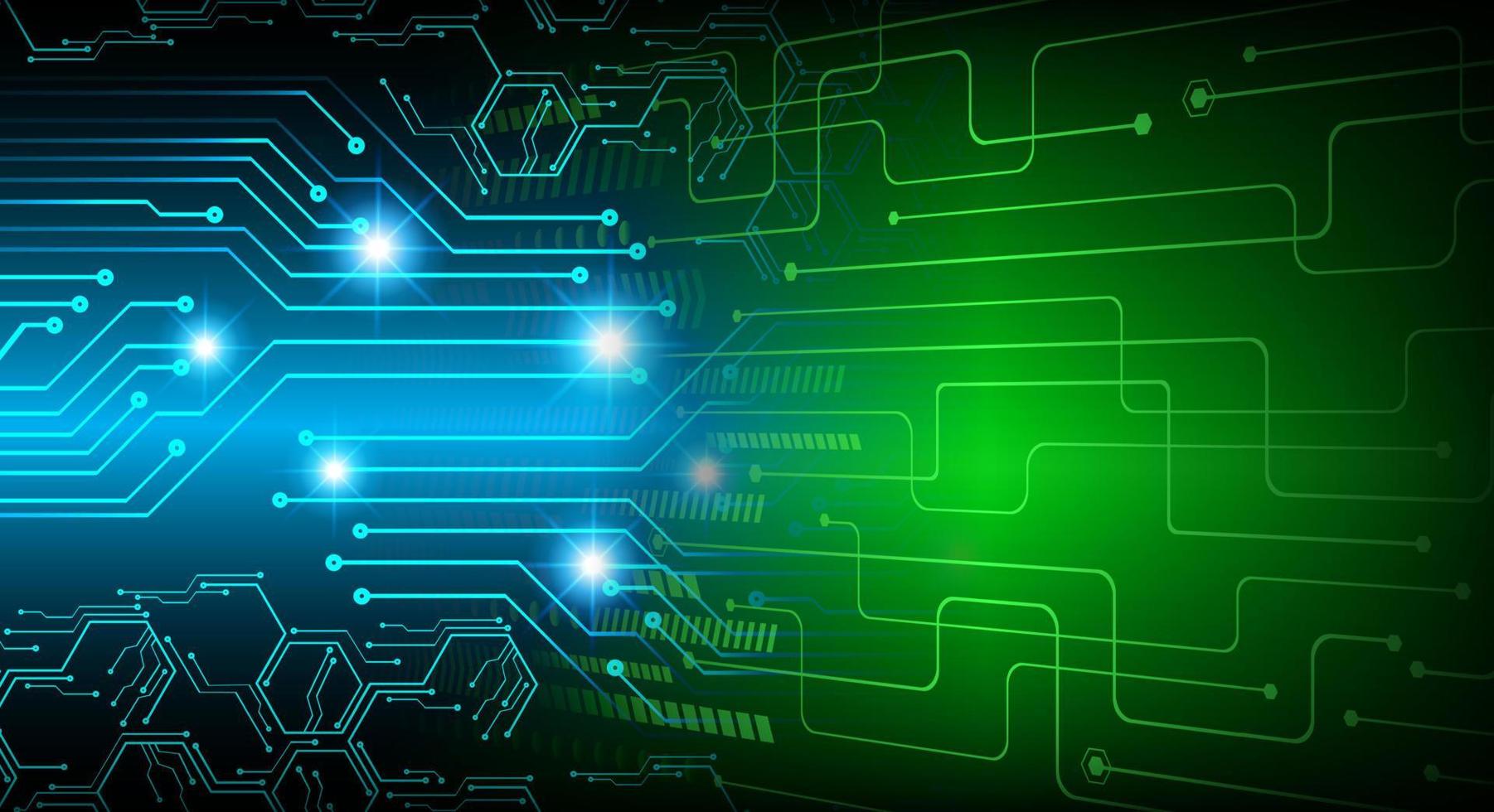 cyber circuit future technology concept background vector