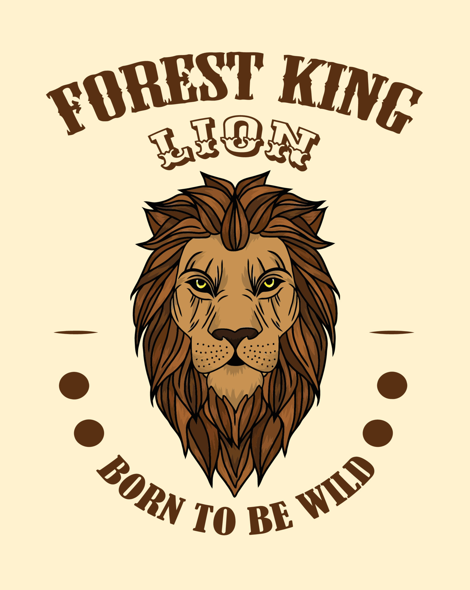 Forest King Lion 9110997 Vector Art at Vecteezy Forest King Lion 9110997 Vector Art at Vecteezy
