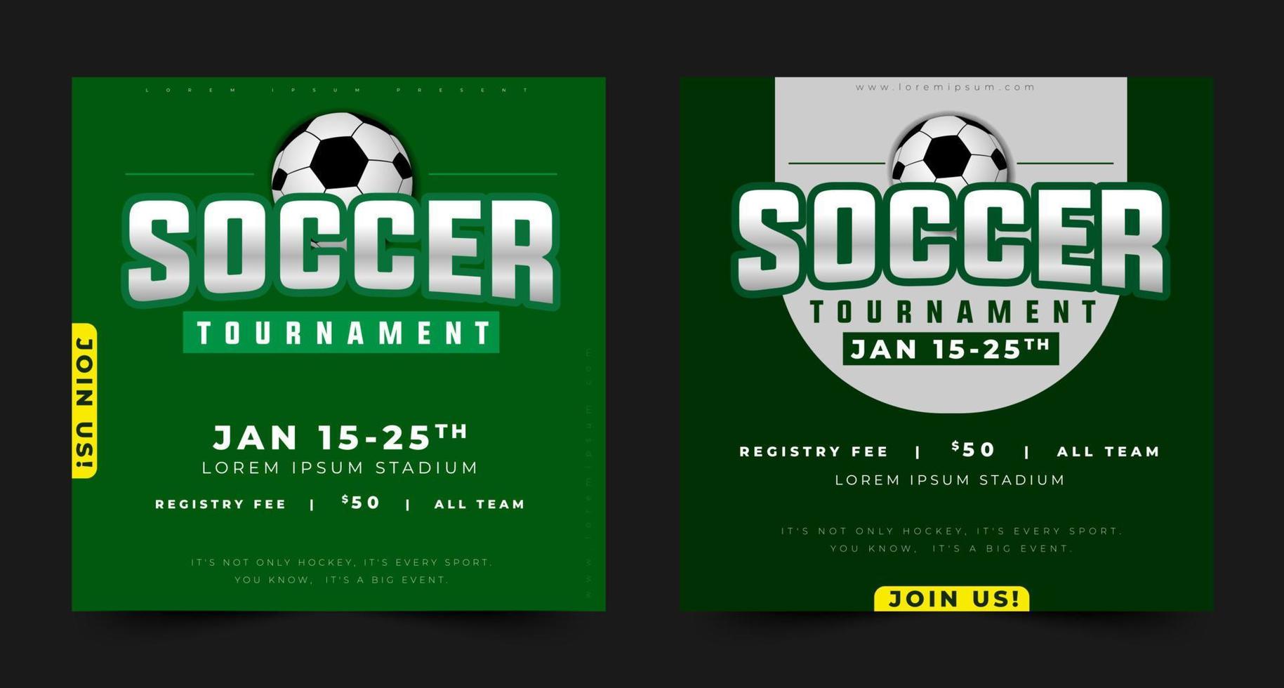 Soccer Sport Event Tournament vector
