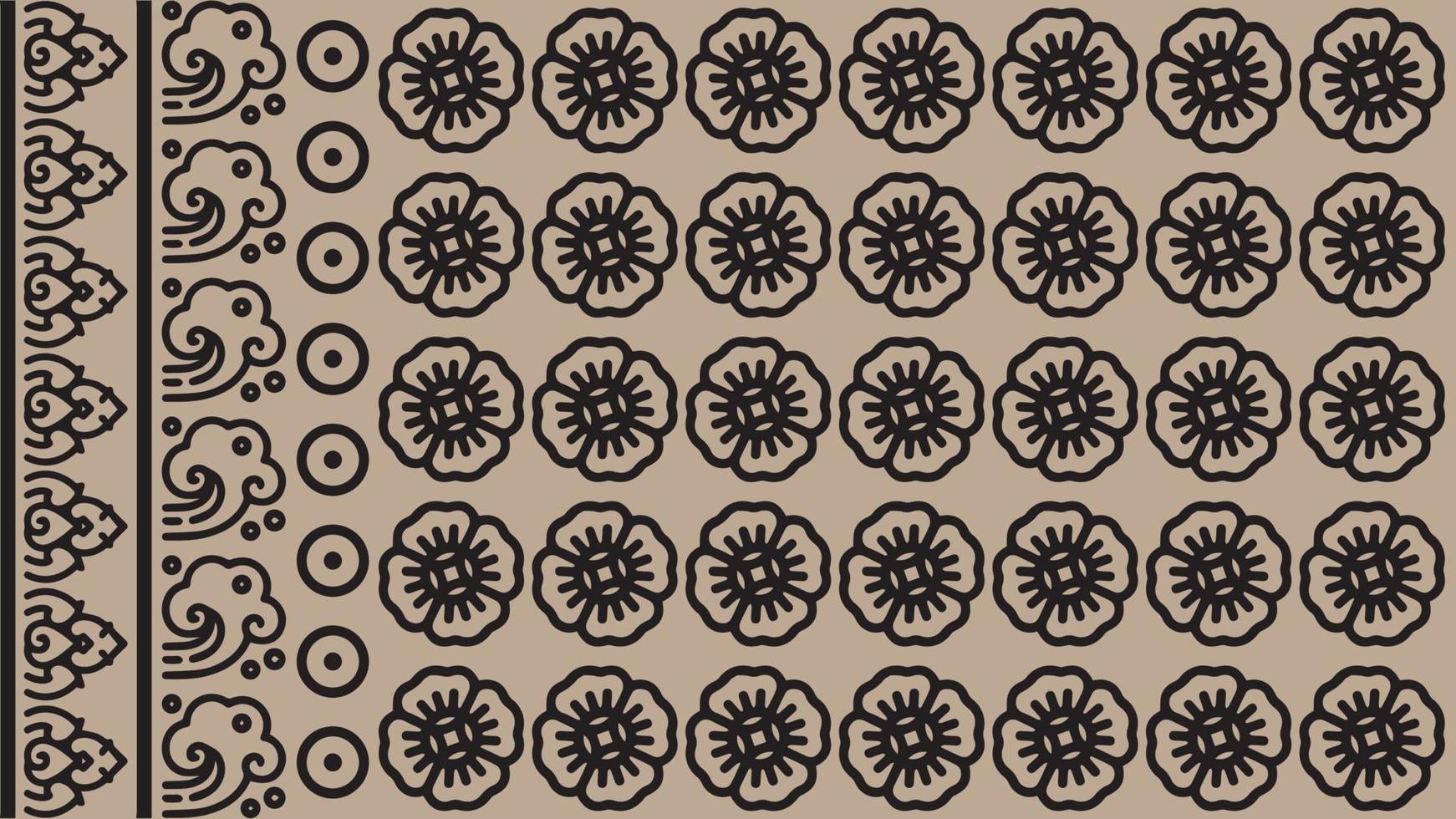 Flourish Pattern Design Vector Illustration