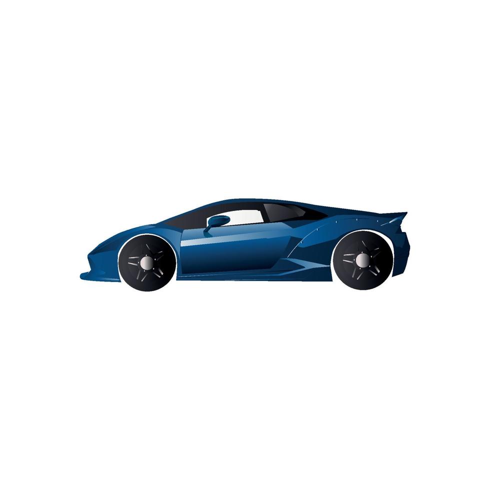 Modern Car Design Vector Illustration