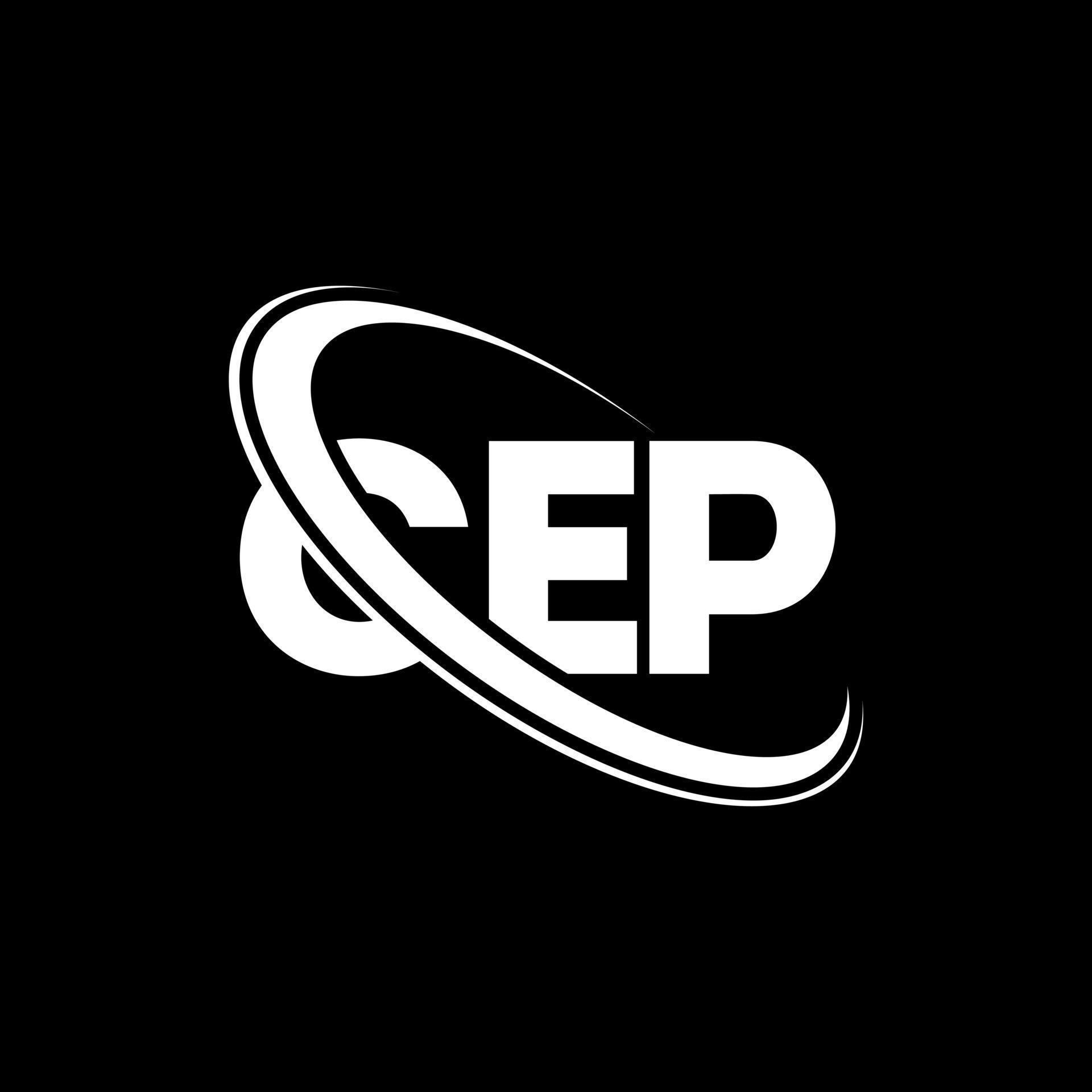 logotipo de CEP. carta de cep. diseño del logotipo de la letra cep. logotipo de iniciales cep logotipo de CEP. carta de cep. diseño del logotipo de la letra cep. logotipo de iniciales cep