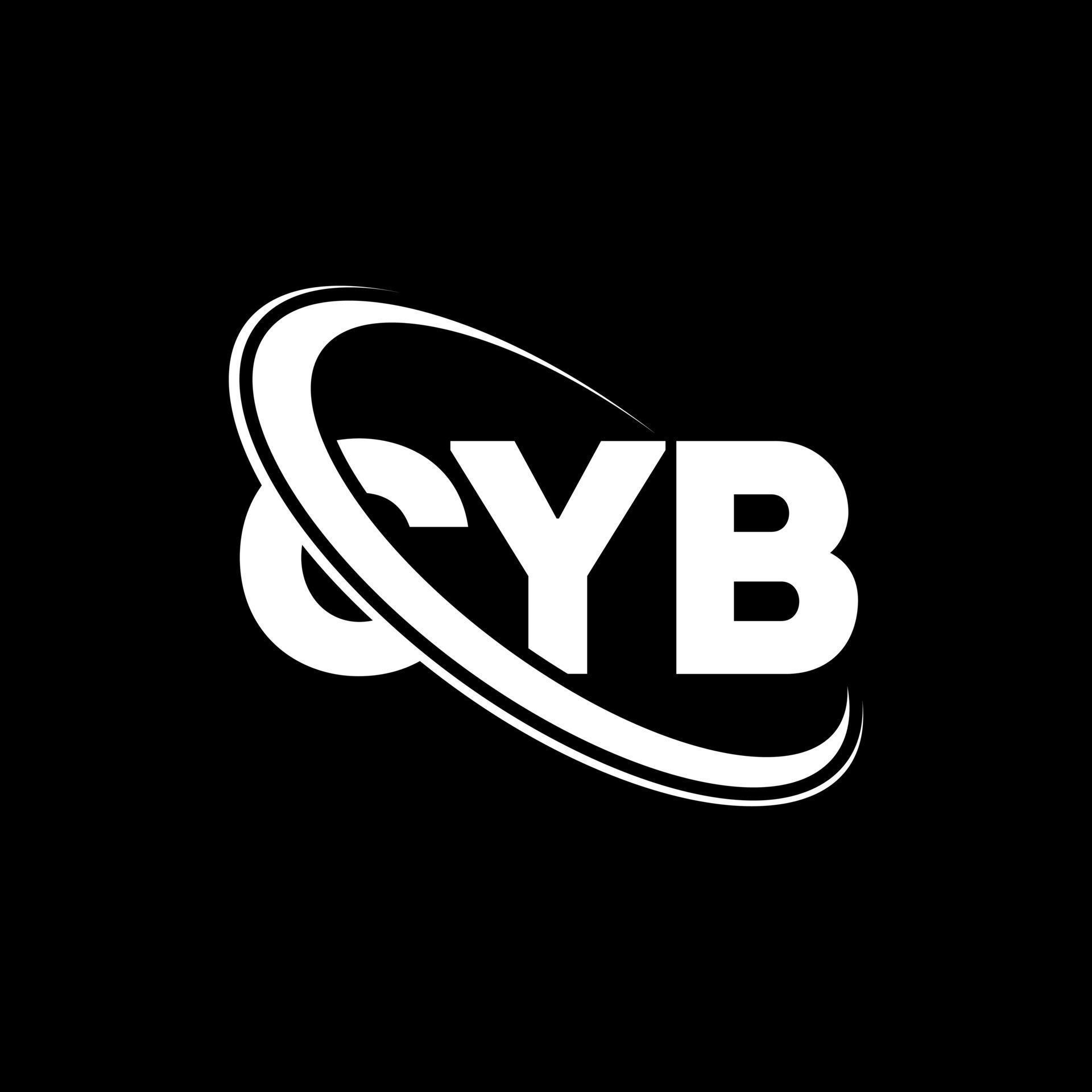 CYB logo CYB letter CYB letter logo design Initials CYB logo linked