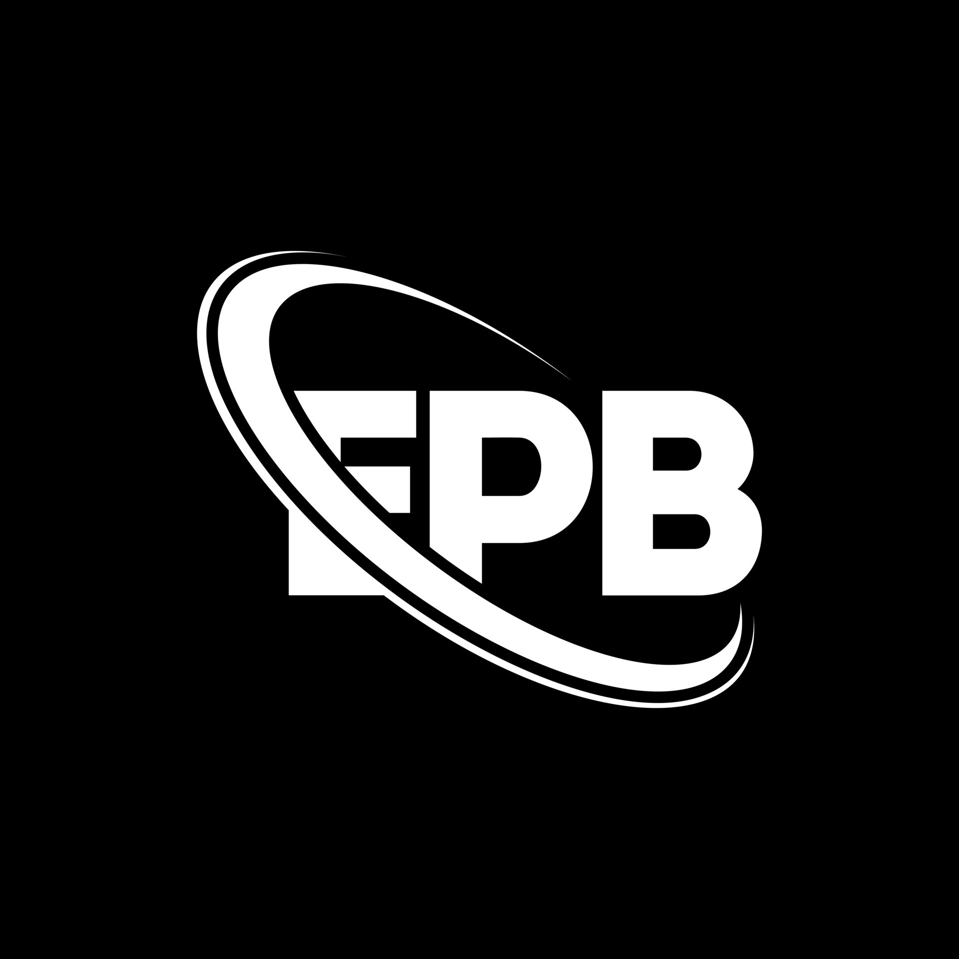 logotipo de epb. letra epb. diseño de logotipo de letra epb. logotipo