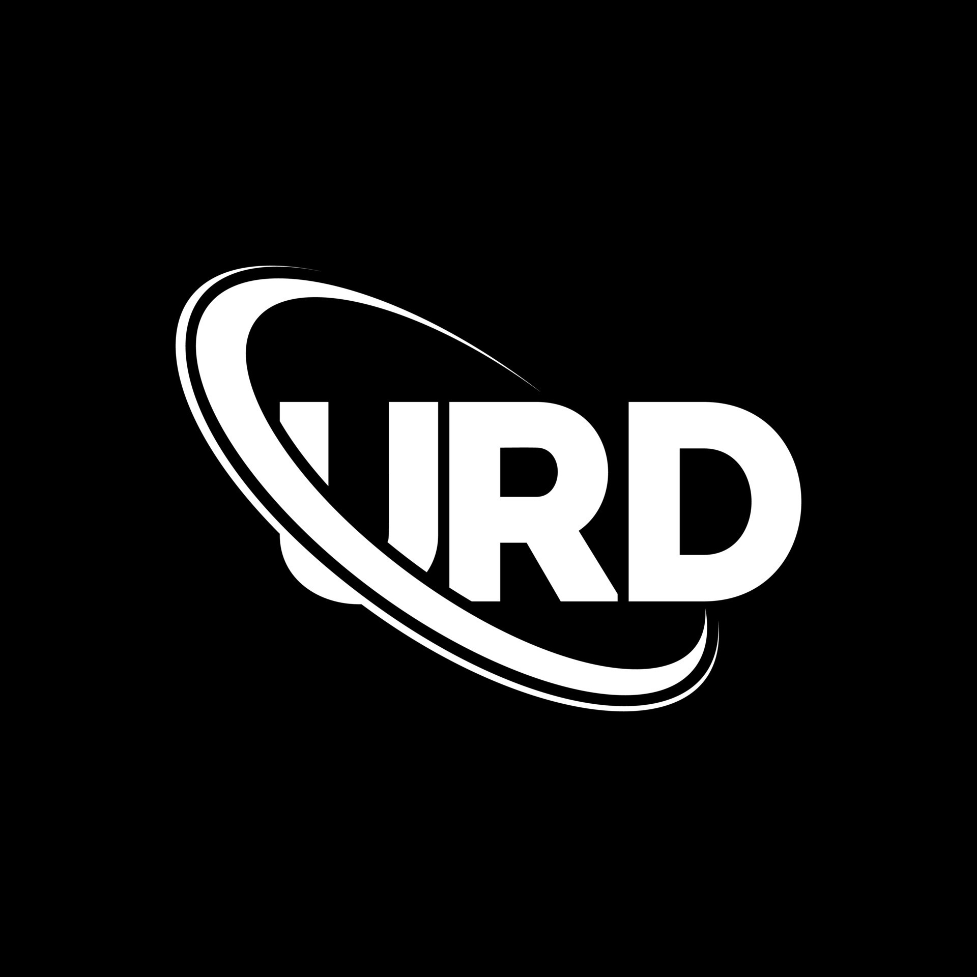 logotipo de urd. letra urda. diseño de logotipo de letra urd. logotipo