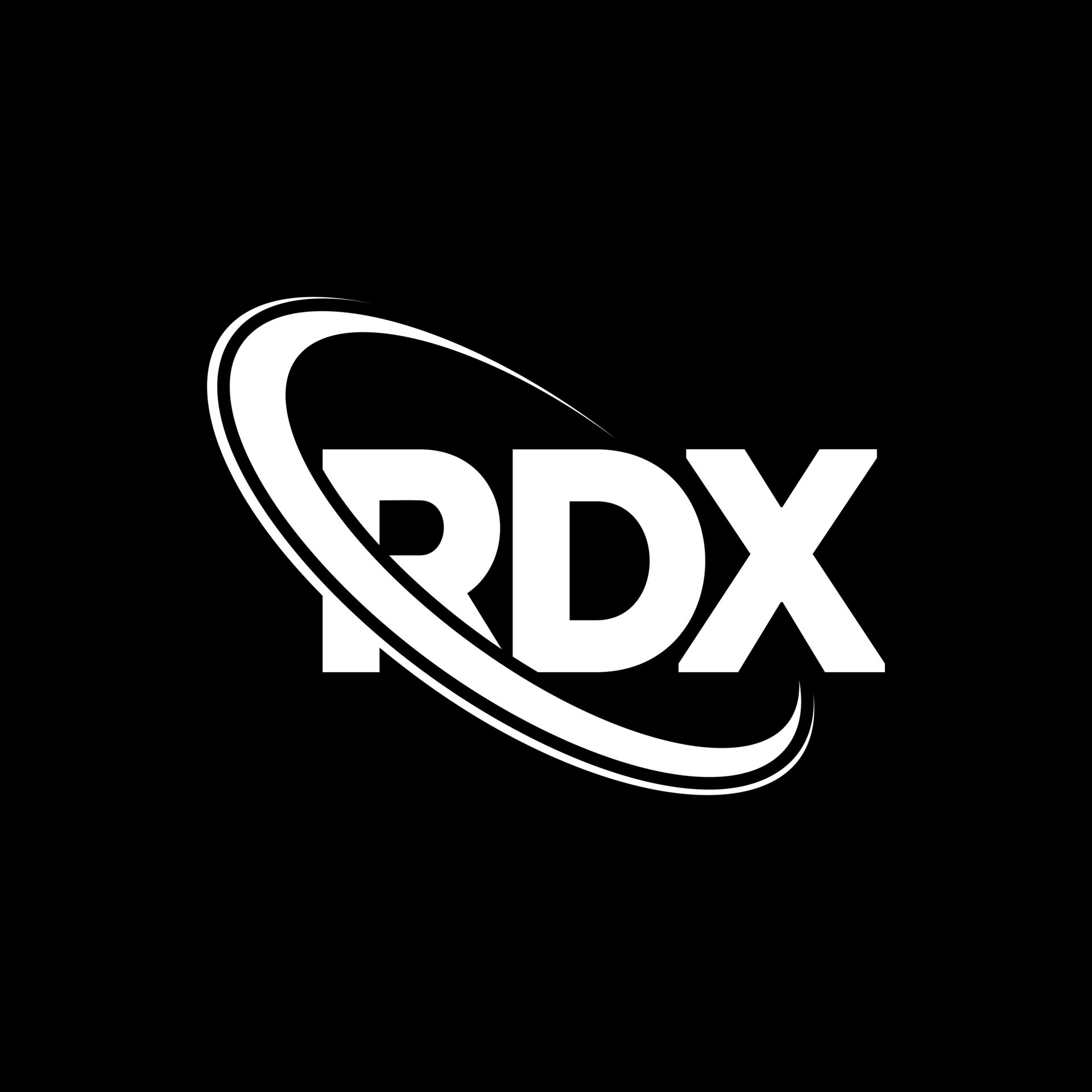 logotipo de rdx. letra rdx. diseño del logotipo de la letra rdx
