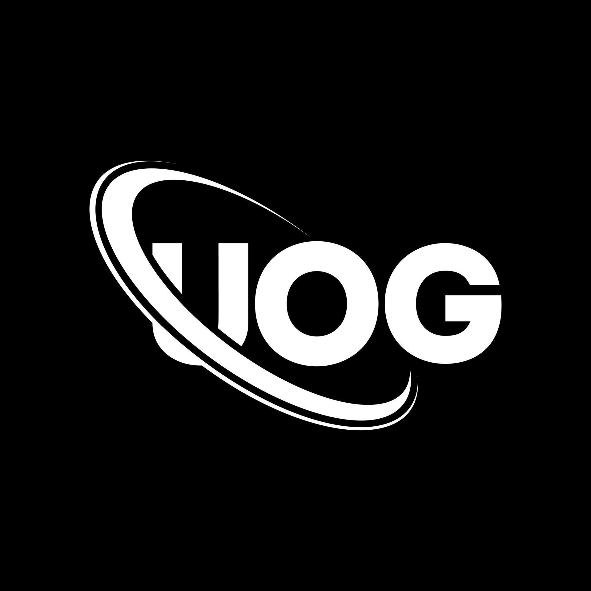 Uog logo uog letter uog letter logo design initials uog logo linked