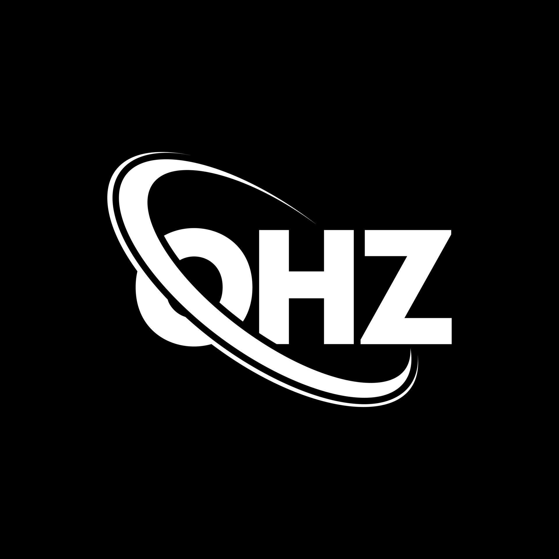 OHZ logo. OHZ letter. OHZ letter logo design. Initials OHZ logo linked