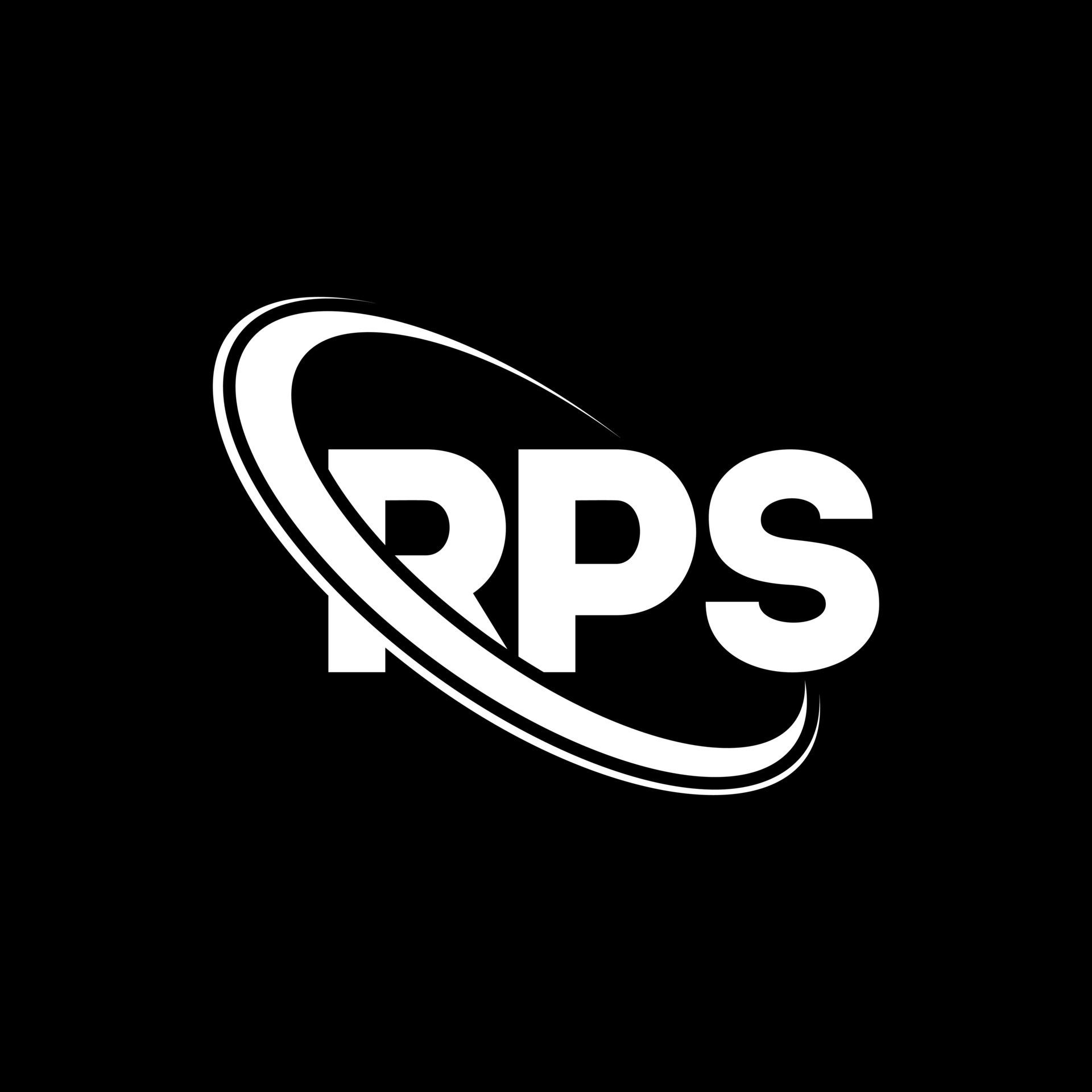 logotipo de rps. letra rps. diseño del logotipo de la letra rps