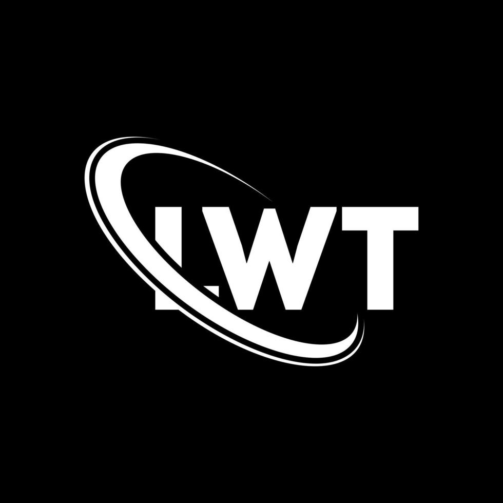 LWT logo. LWT letter. LWT letter logo design. Initials LWT logo linked with circle and uppercase monogram logo. LWT typography for technology, business and real estate brand. vector