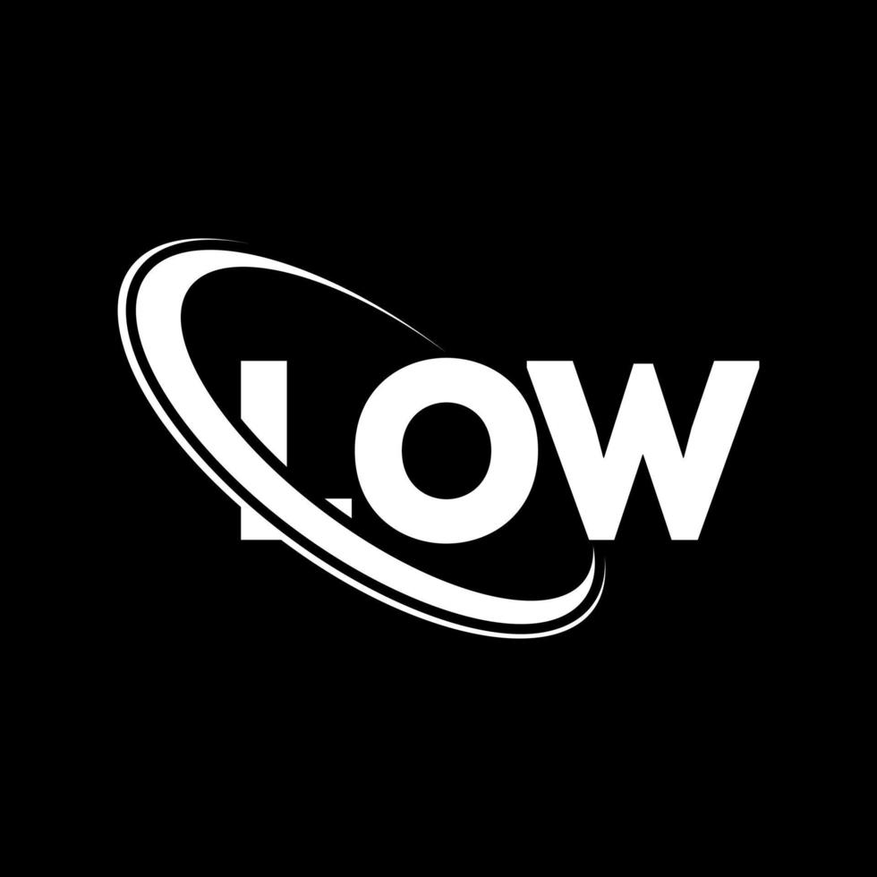  LOW logo. LOW letter. LOW letter logo design. Initials LOW logo linked ...