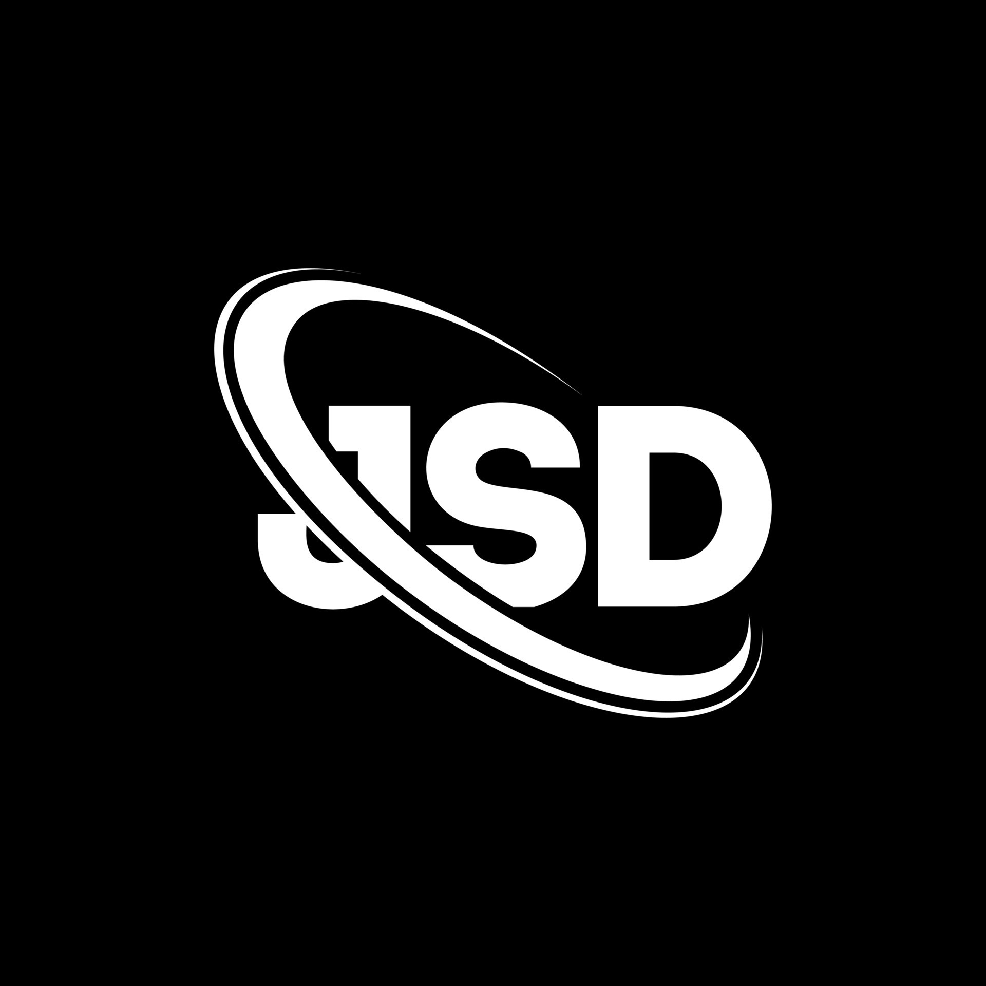 logotipo jsd. letra jsd. diseño del logotipo de la letra jsd. Logotipo