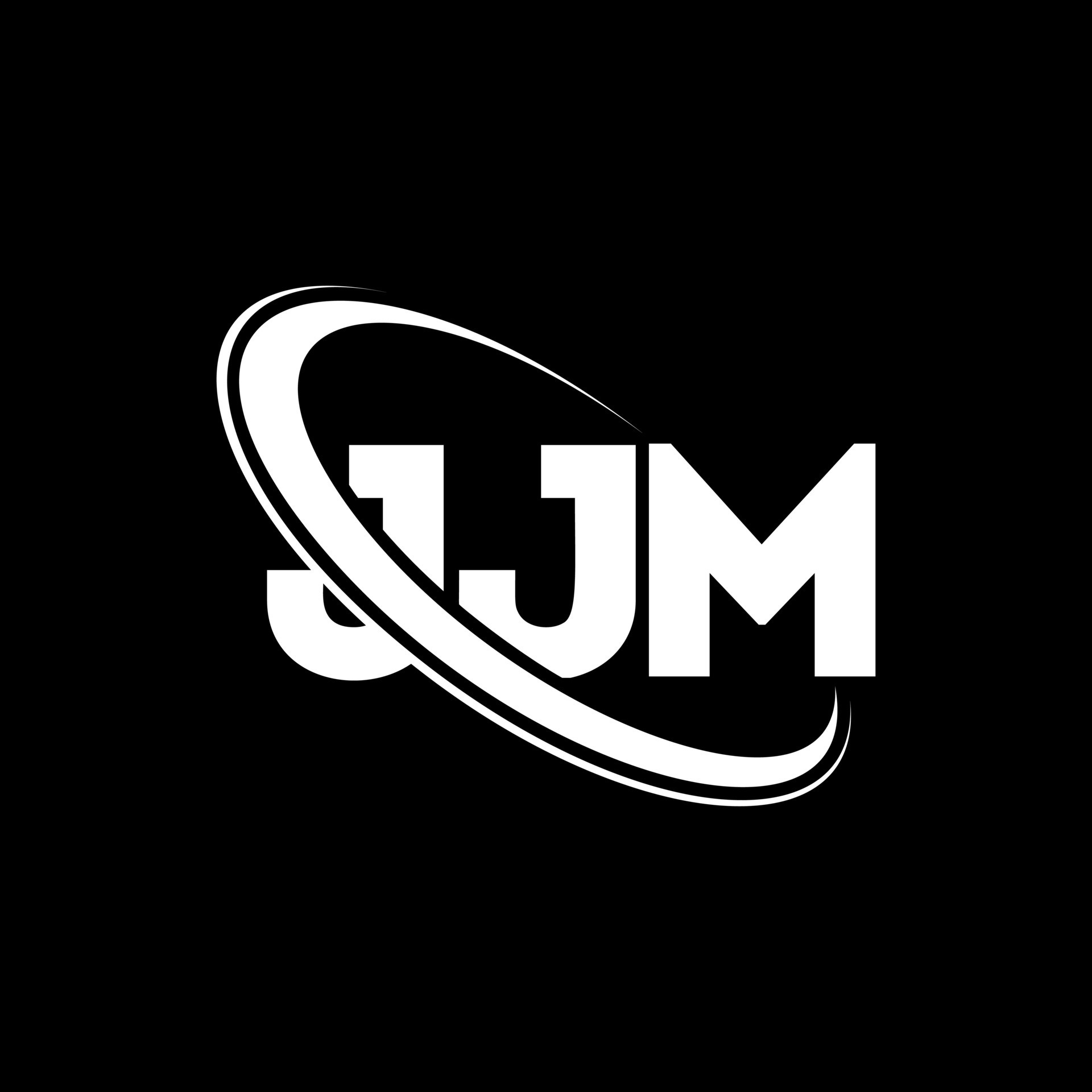 logotipo de jjm. letra jjm. diseño del logotipo de la letra jjm