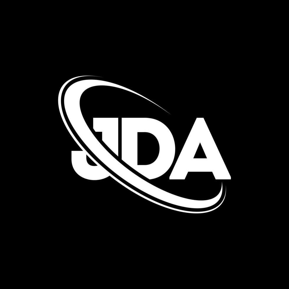 logotipo jda. carta jda. diseño del logotipo de la letra jda. logotipo