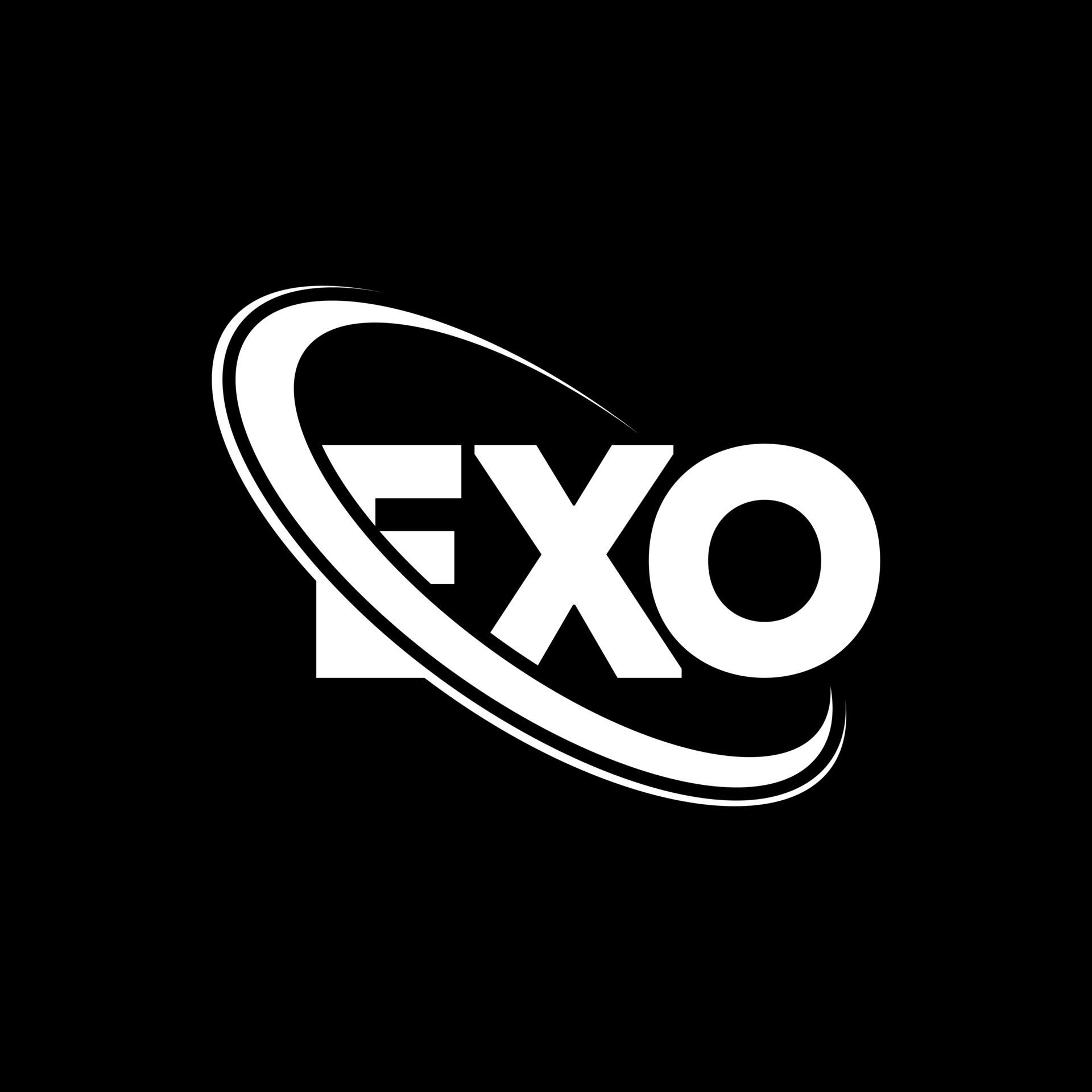 exo logo white