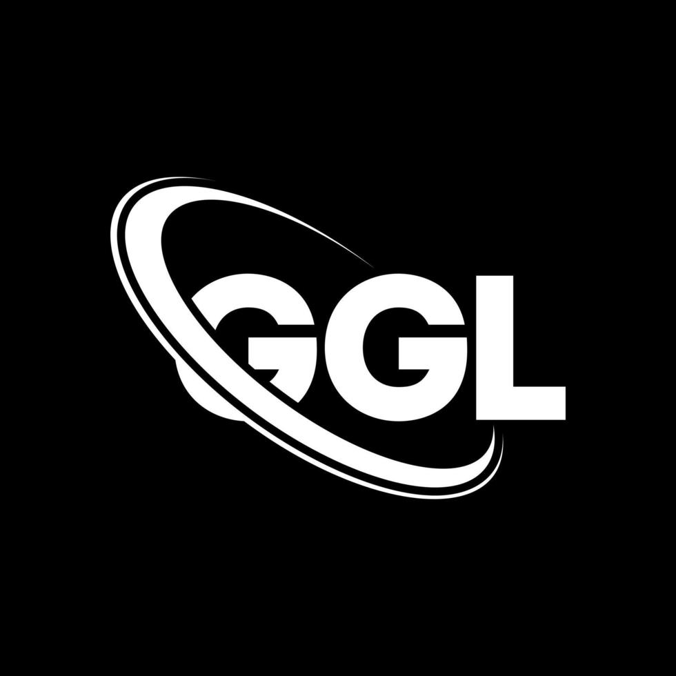 GGL logo. GGL letter. GGL letter logo design. Initials GGL logo linked with circle and uppercase monogram logo. GGL typography for technology, business and real estate brand. vector