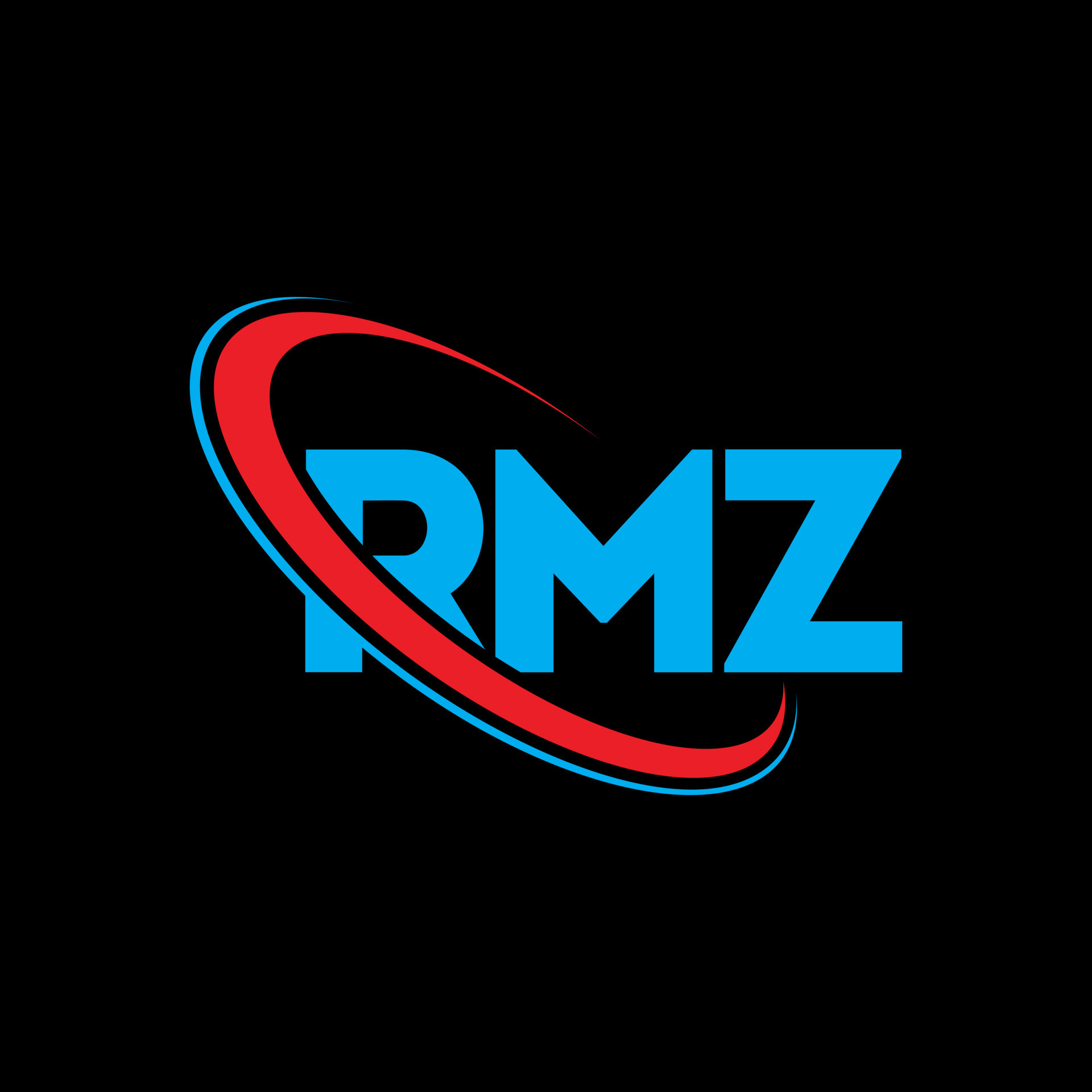 logotipo de rmz. letra rmz. diseño del logotipo de la letra rmz