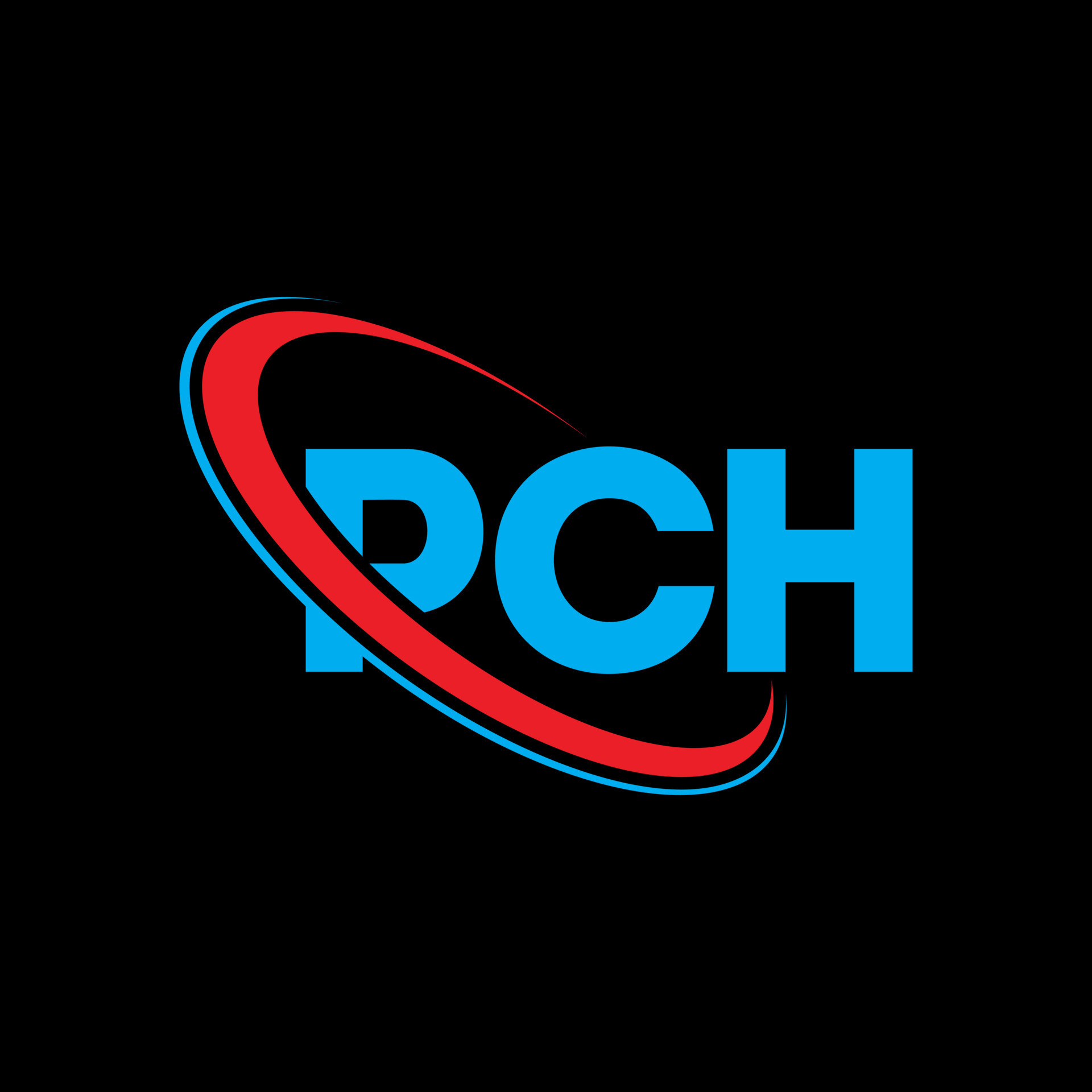 PCH logo. PCH letter. PCH letter logo design. Initials PCH logo linked