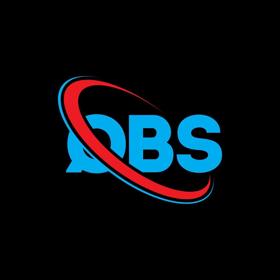 QBS logo. QBS letter. QBS letter logo design. Initials QBS logo linked with circle and uppercase monogram logo. QBS typography for technology, business and real estate brand. vector