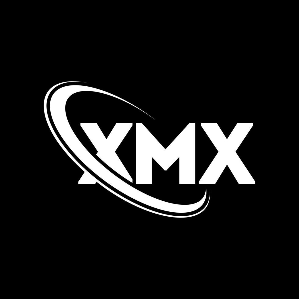 XMX logo. XMX letter. XMX letter logo design. Initials XMX logo linked with circle and uppercase monogram logo. XMX typography for technology, business and real estate brand. vector