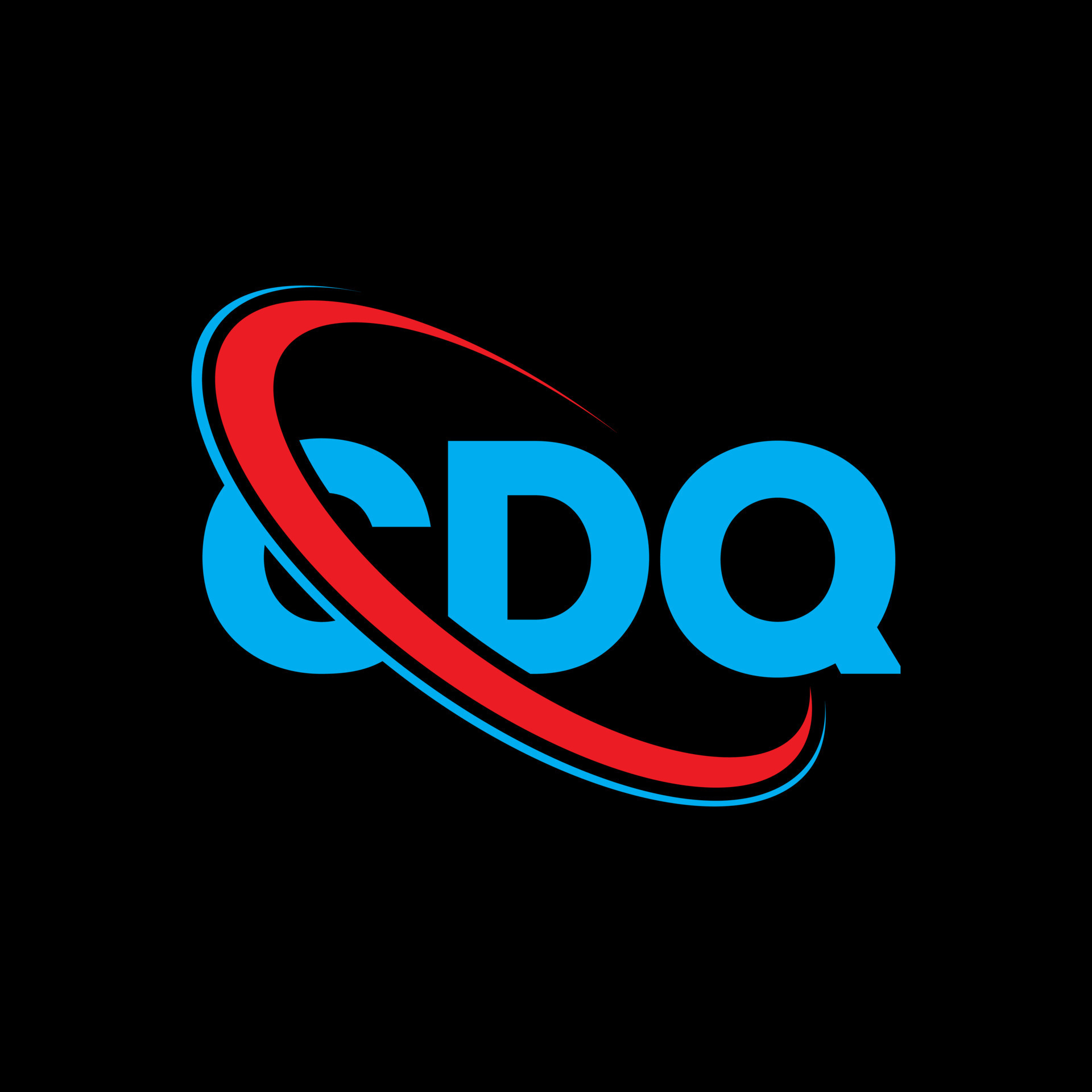 logotipo de cdq. letra cdq. diseño del logotipo de la letra cdq