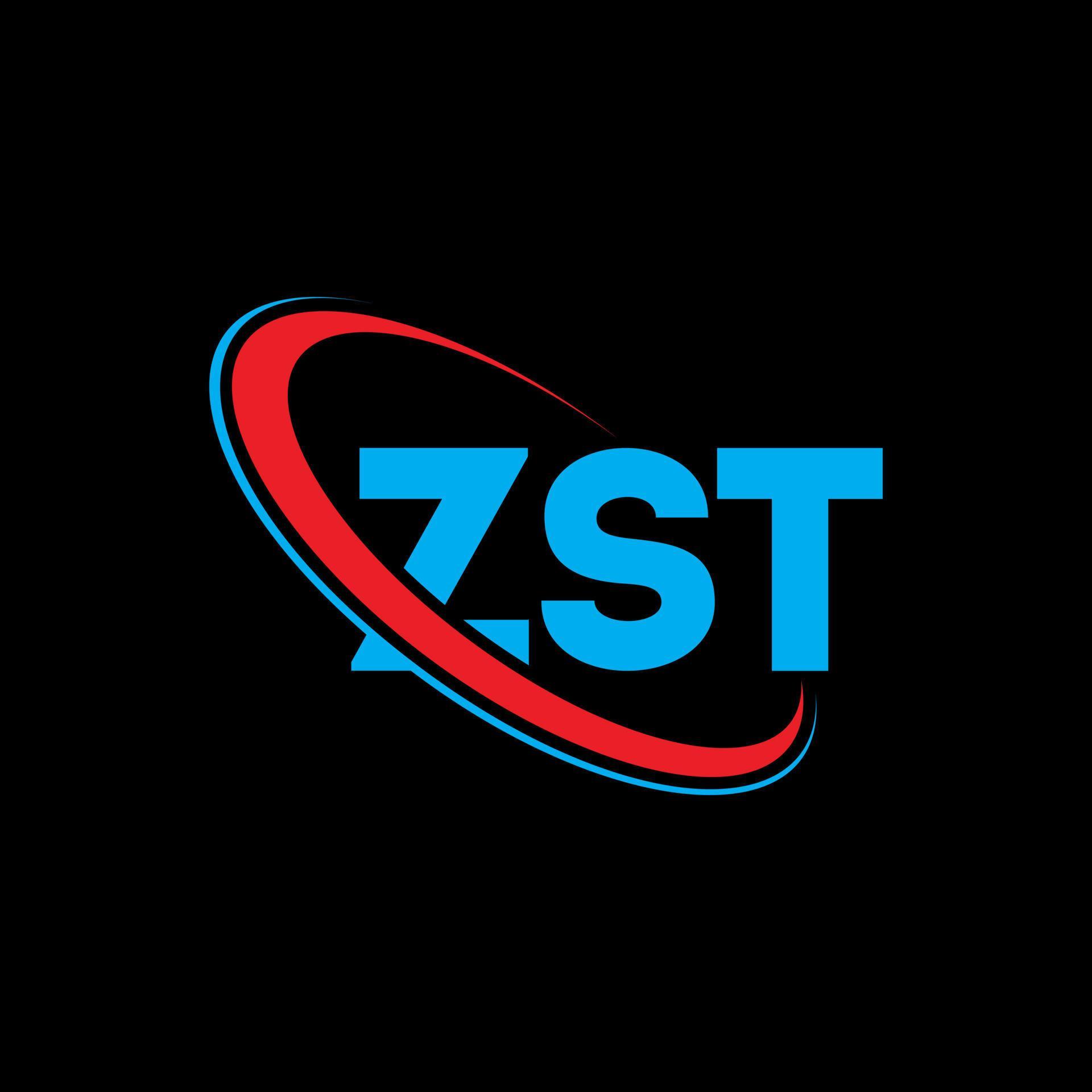 ZST logo. ZST letter. ZST letter logo design. Initials ZST logo linked