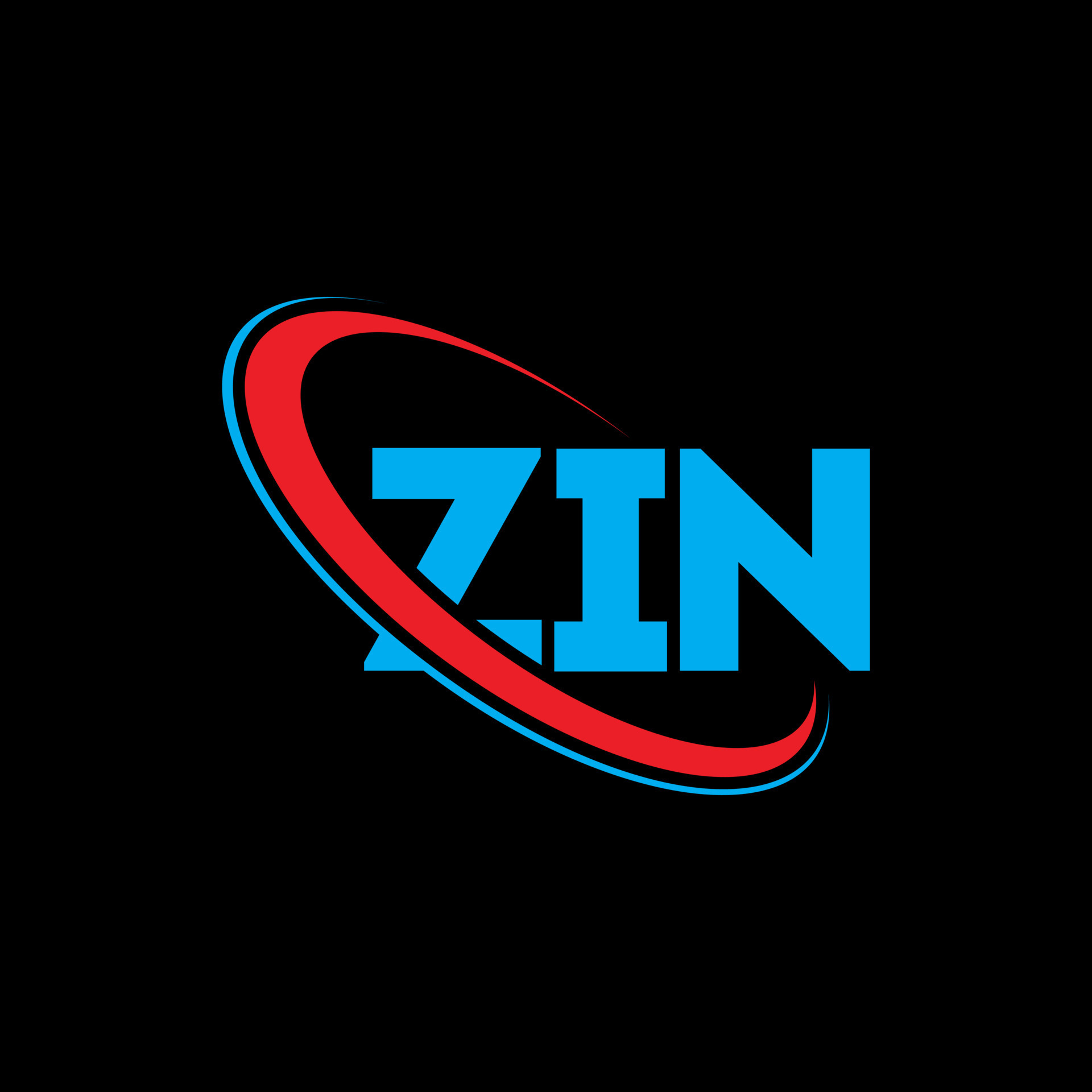 logotipo de cinc. carta de cinc. diseño del logotipo de la letra zin