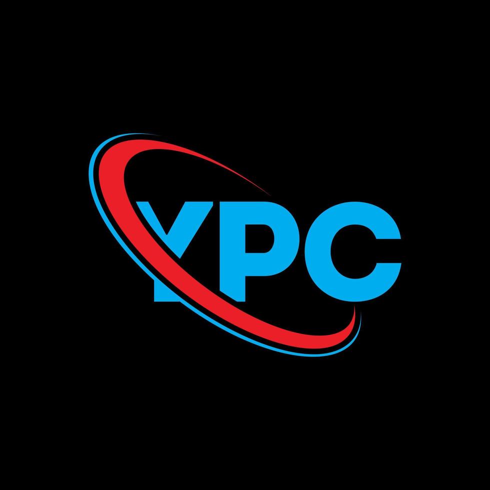logotipo de ypc. letra ypc. diseño del logotipo de la letra ypc