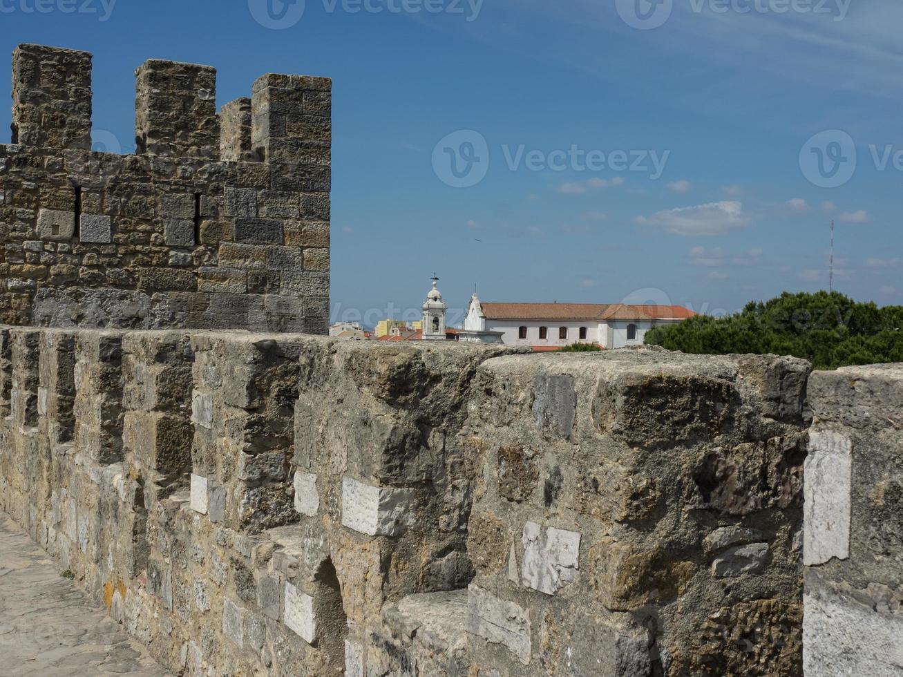 lisbon at the tagus river photo