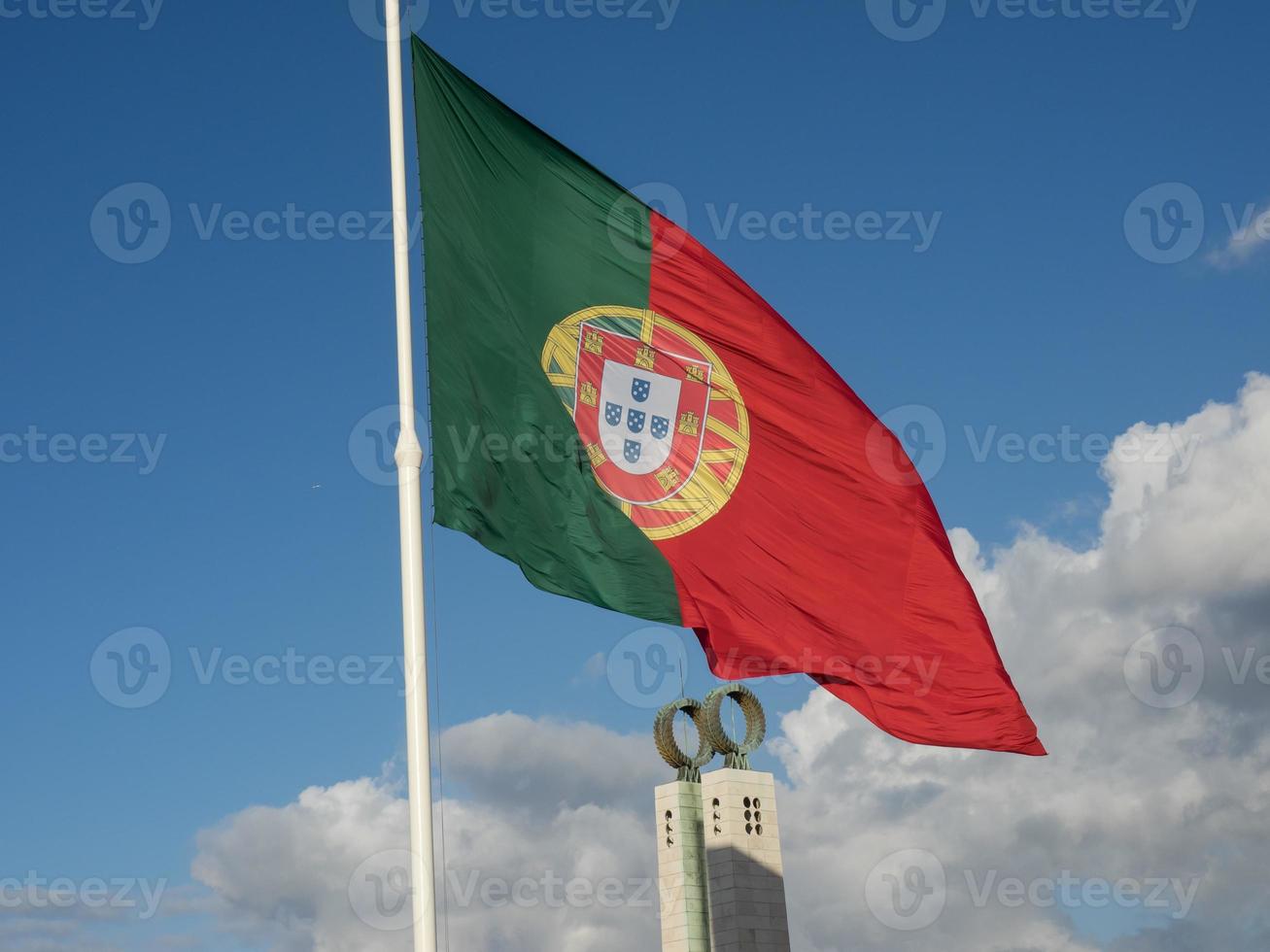 lisbon at the tagus river photo